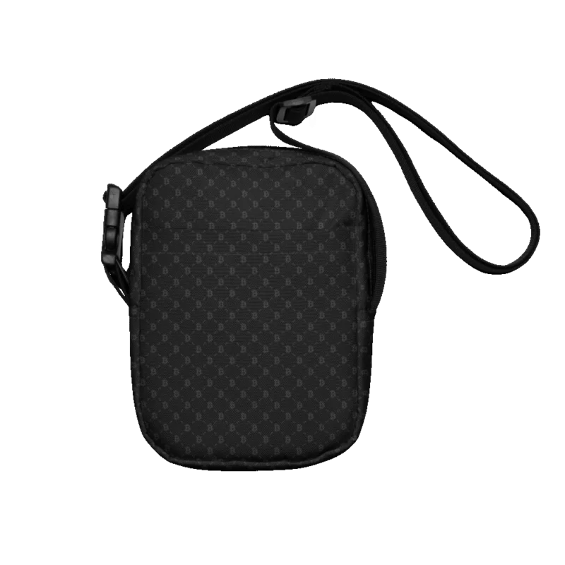Bitcoin Fashion Black Crossbody Bag