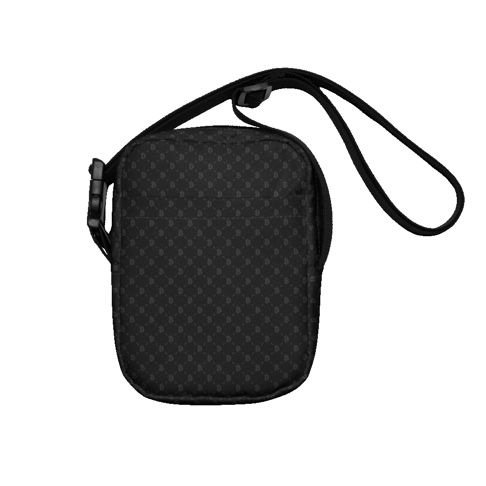 Bitcoin Fashion Black Crossbody Bag