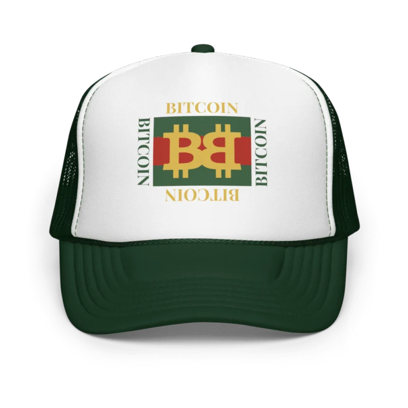 Bitcoin Fashion Foam Trucker Hat