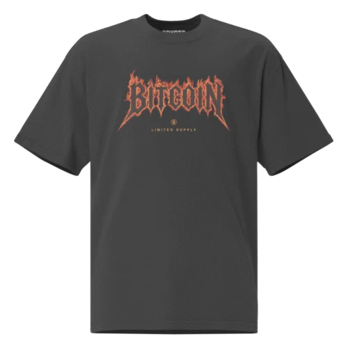 Bitcoin: Limited Supply Oversized T-Shirt