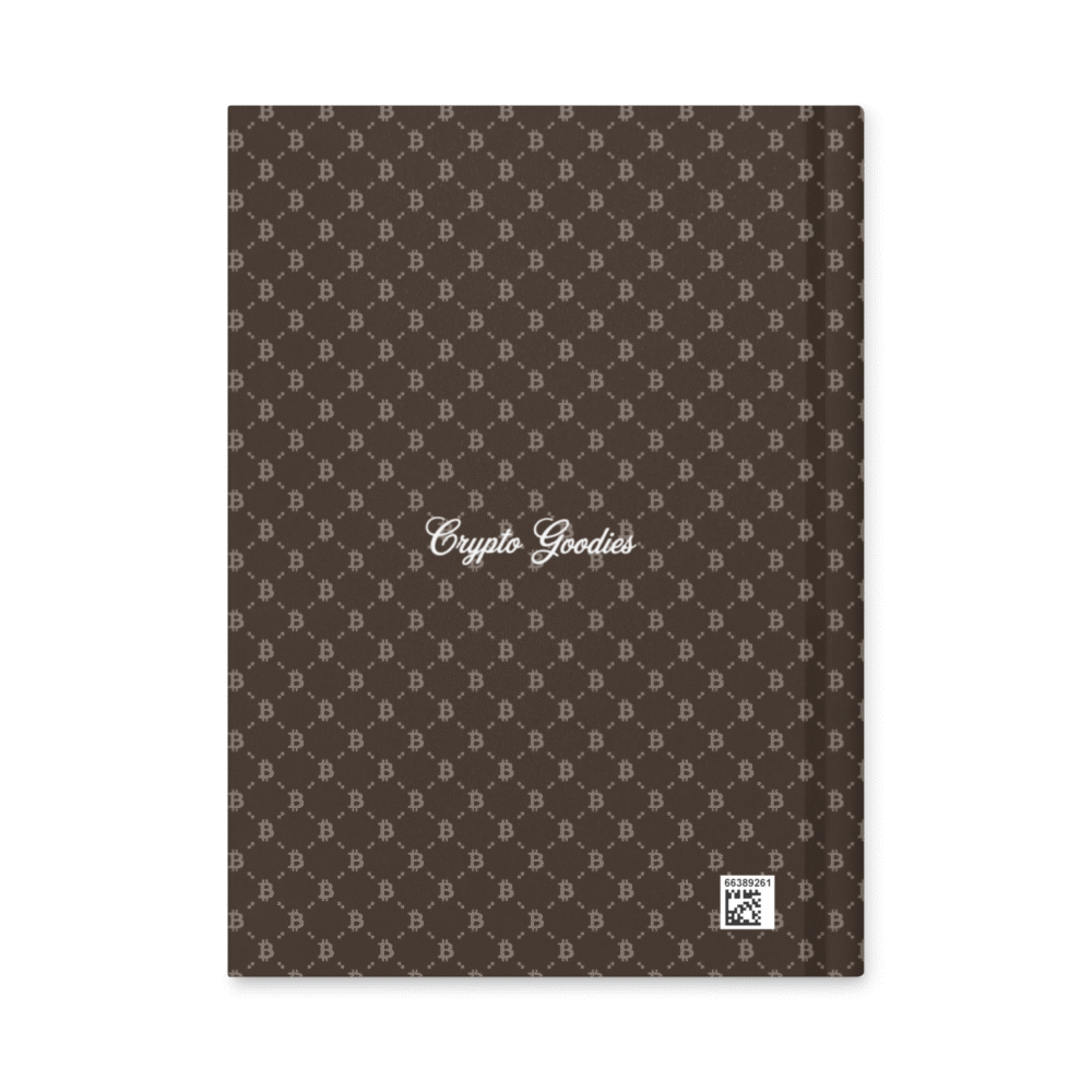 Bitcoin Money Hardcover Journal