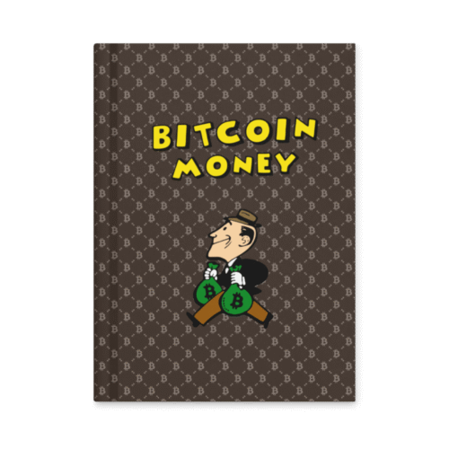 Bitcoin Money Hardcover Journal