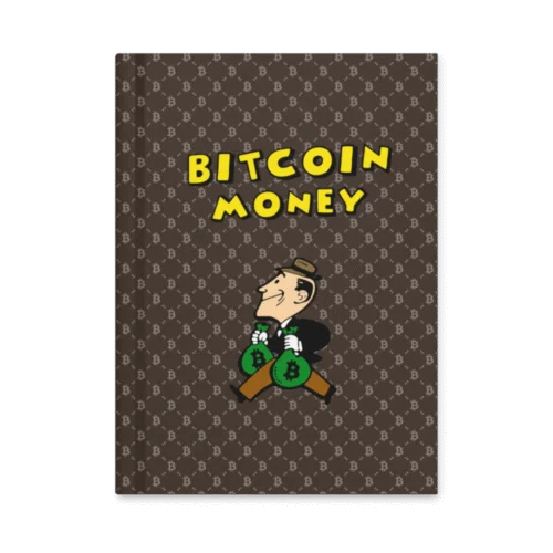 Bitcoin Money Hardcover Journal
