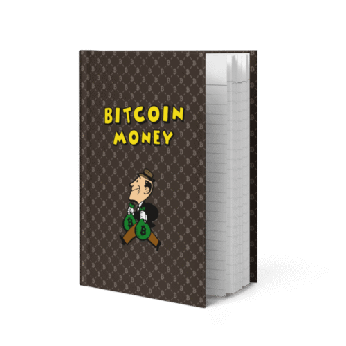 Bitcoin Money Hardcover Journal