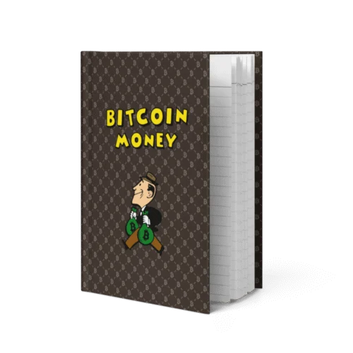 Bitcoin Money Hardcover Journal