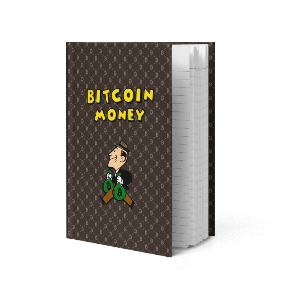 Bitcoin Money Hardcover Journal