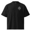 Bitcoin Spade Embroidery Oversized Tee