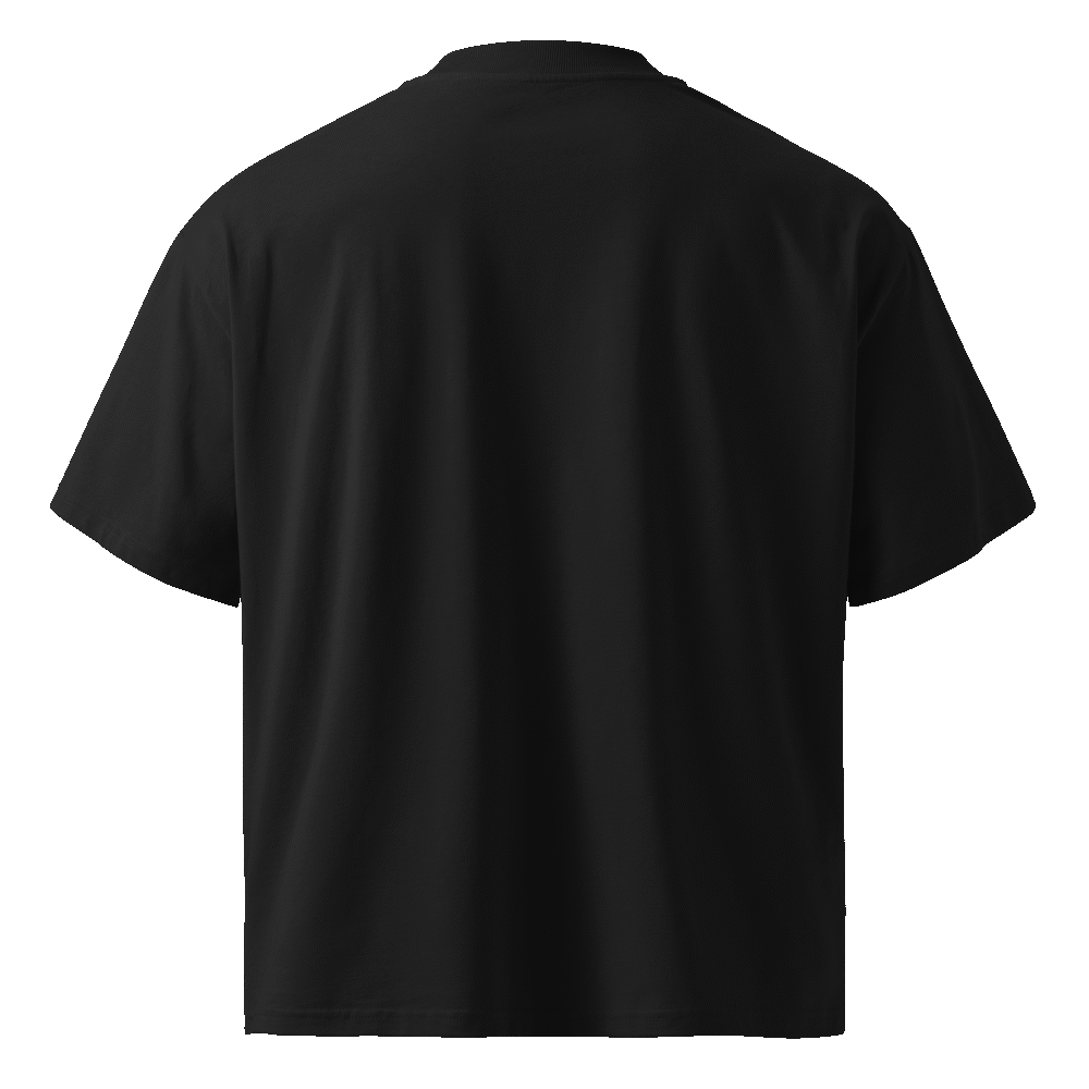 Bitcoin Spade Embroidery Oversized Tee