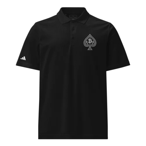 Bitcoin Spade Sport Polo x adidas