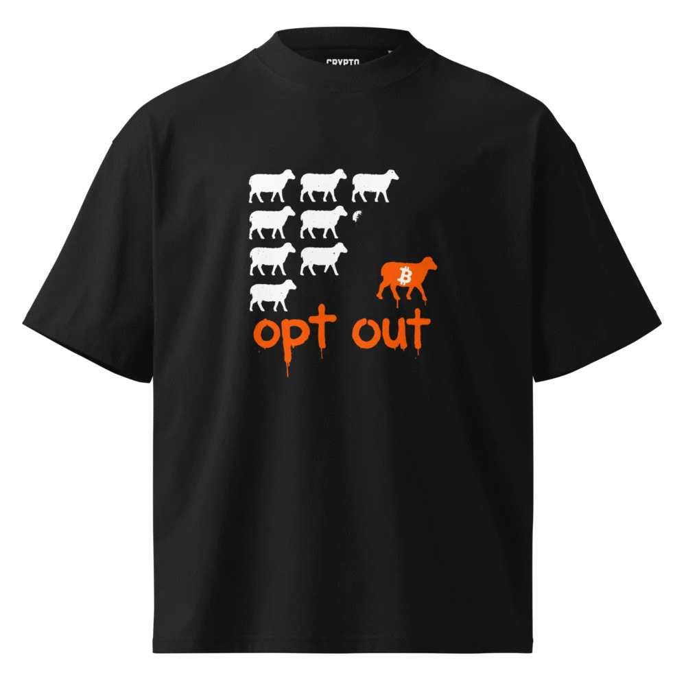 BTC: Opt Out Oversized Tee
