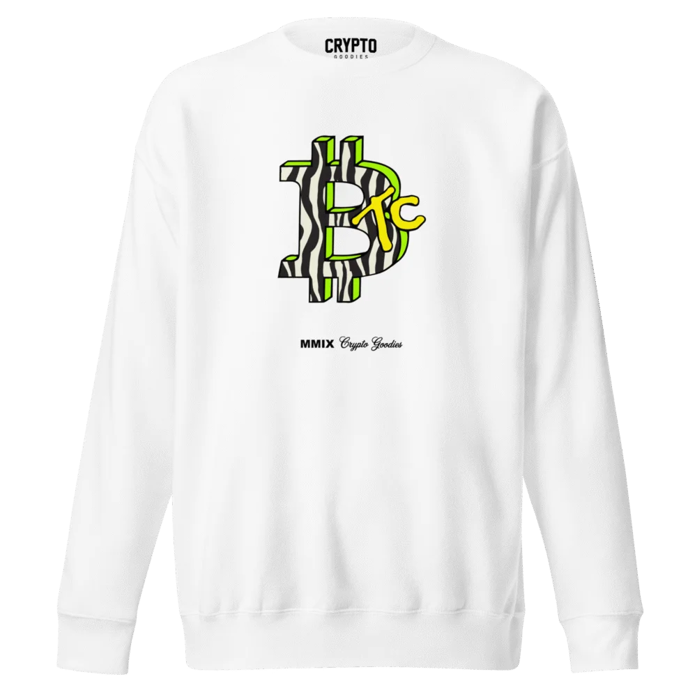 BTC Zebra Vibes Sweatshirt