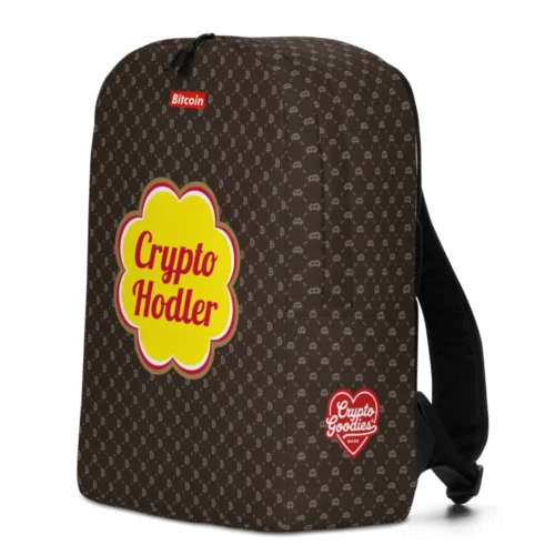 Crypto Hodler Minimalist Backpack