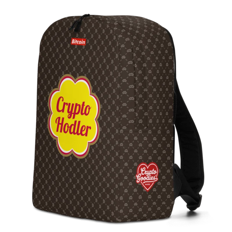 Crypto Hodler Minimalist Backpack