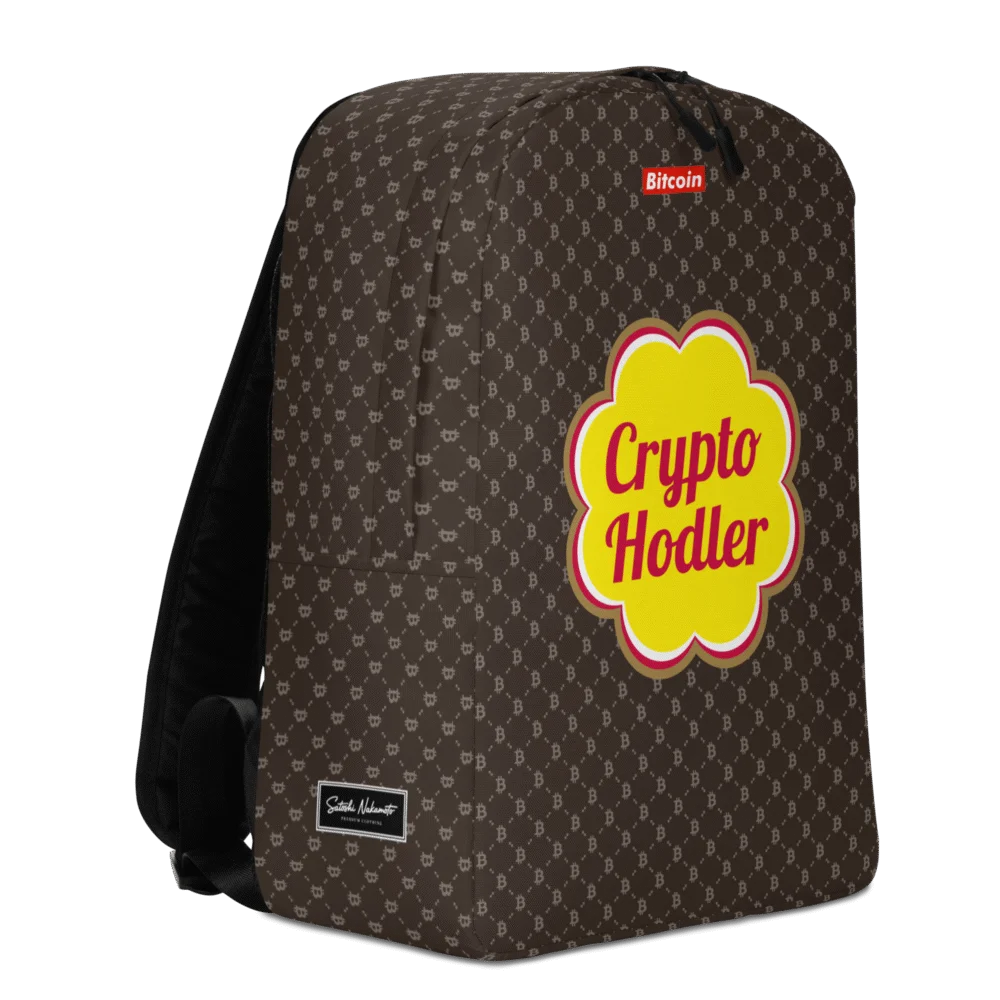 Crypto Hodler Minimalist Backpack - Image 3