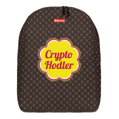 Crypto Hodler Minimalist Backpack