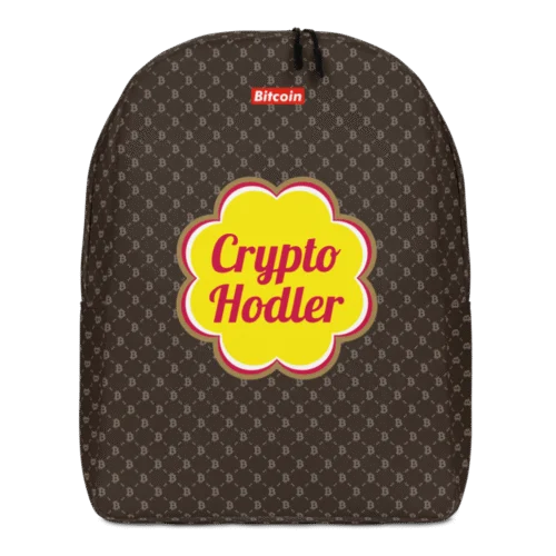 Crypto Hodler Minimalist Backpack