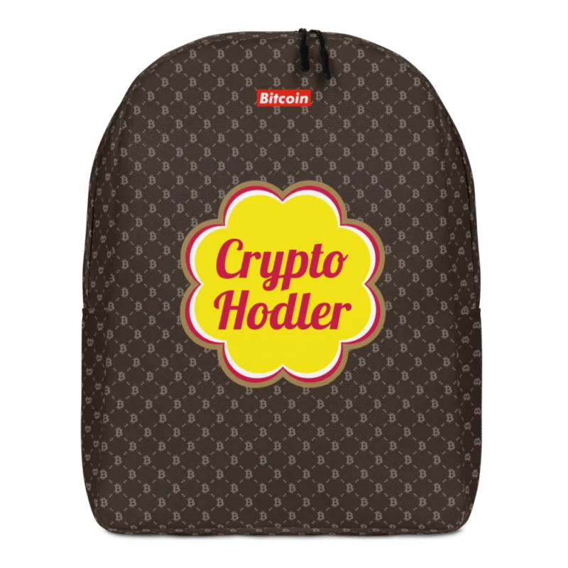 Crypto Hodler Minimalist Backpack