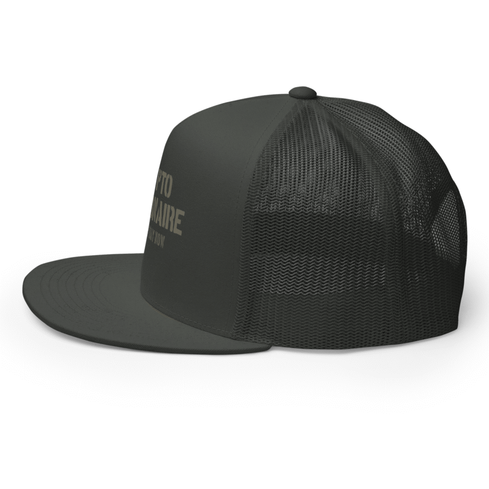 Crypto Millionaire Trucker Cap