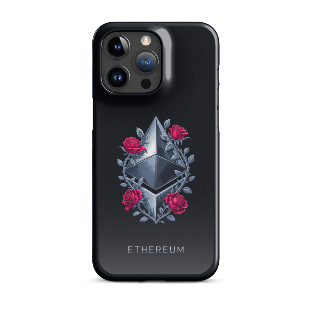 Ethereum & Roses Snap Case for iPhone®