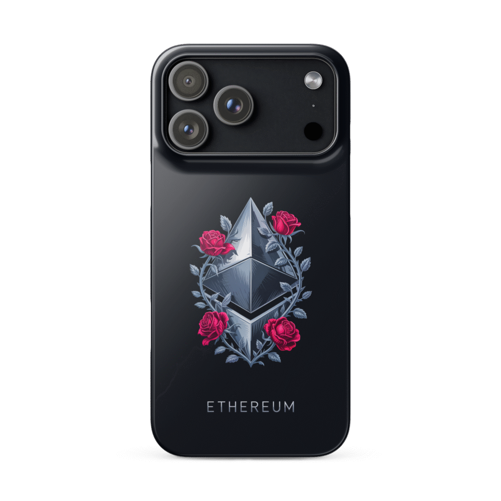 Ethereum & Roses Snap Case for iPhone®