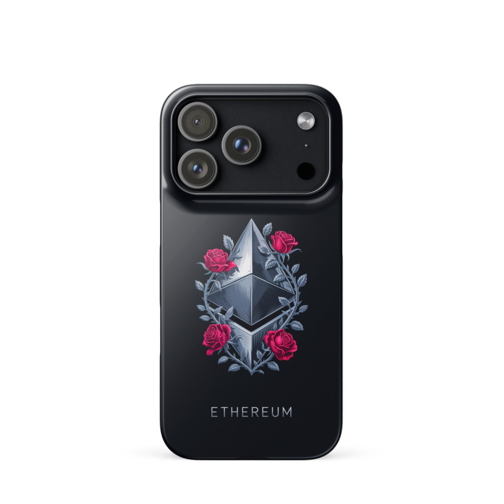 Ethereum & Roses Snap Case for iPhone®