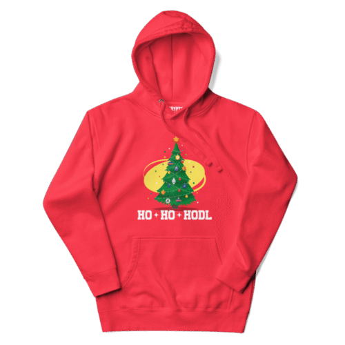 HO! HO! HODL! Xmas Tree Hoodie