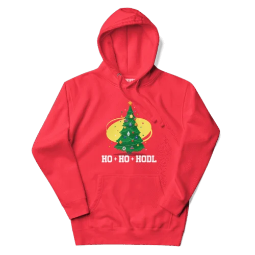 HO! HO! HODL! Xmas Tree Hoodie