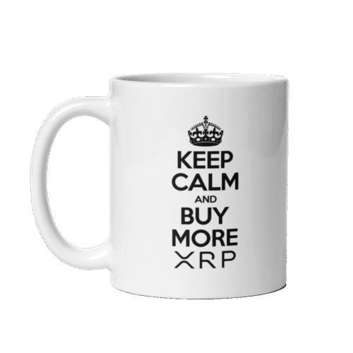 Keep Calm And Buy More XRP Mug