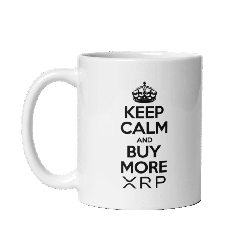Keep Calm And Buy More XRP Mug