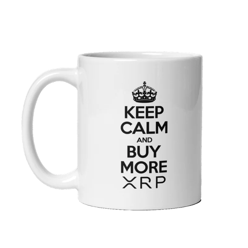 Keep Calm And Buy More XRP Mug