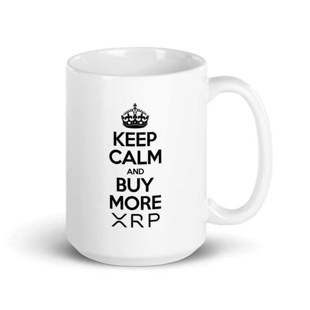 Keep Calm And Buy More XRP Mug