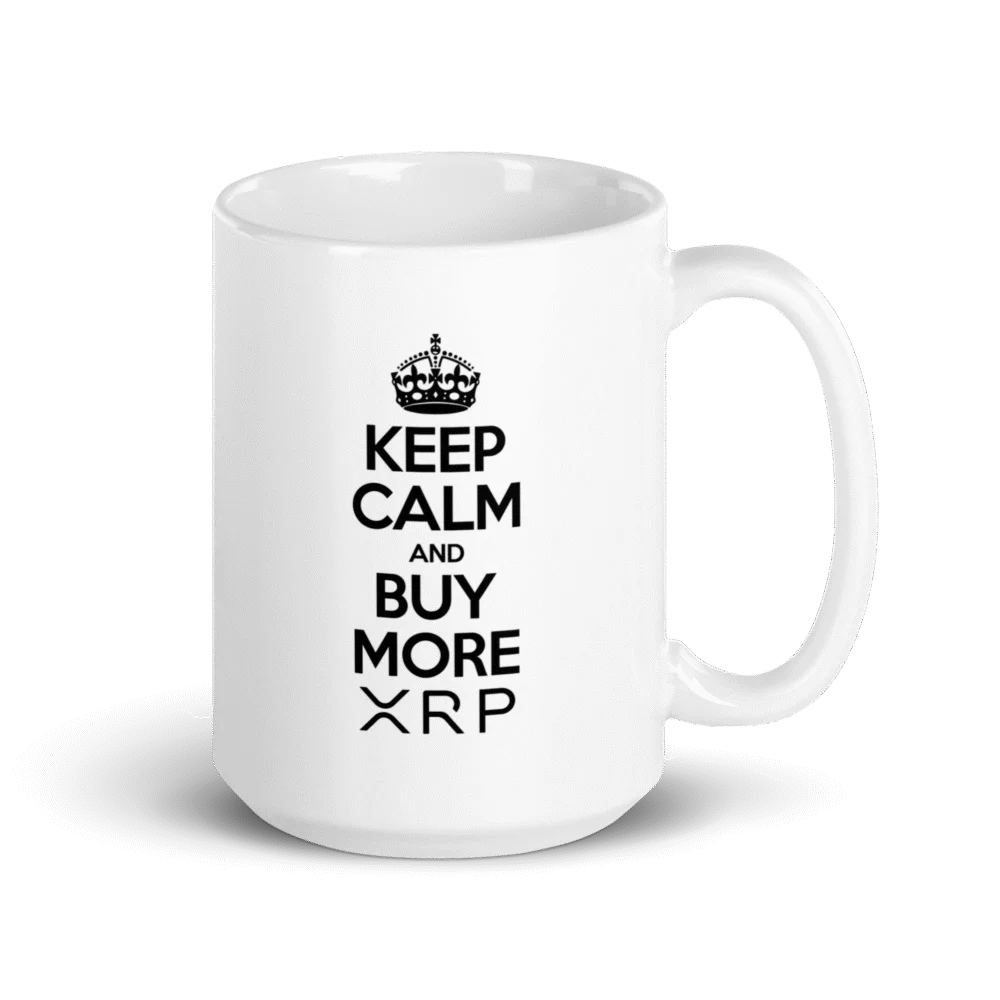 Keep Calm And Buy More XRP Mug - Image 3