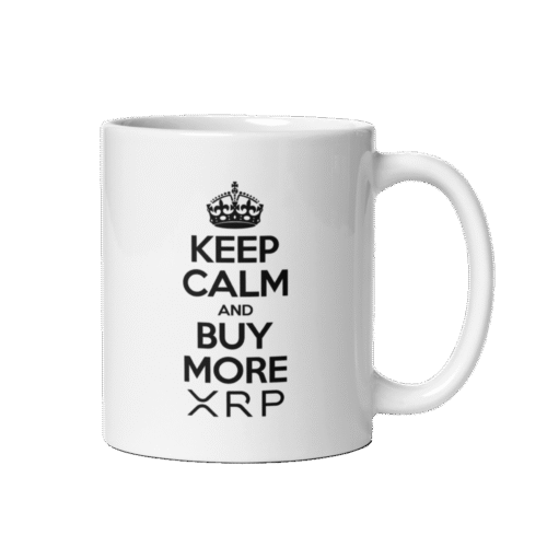 Keep Calm And Buy More XRP Mug
