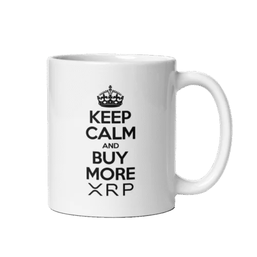Keep Calm And Buy More XRP Mug