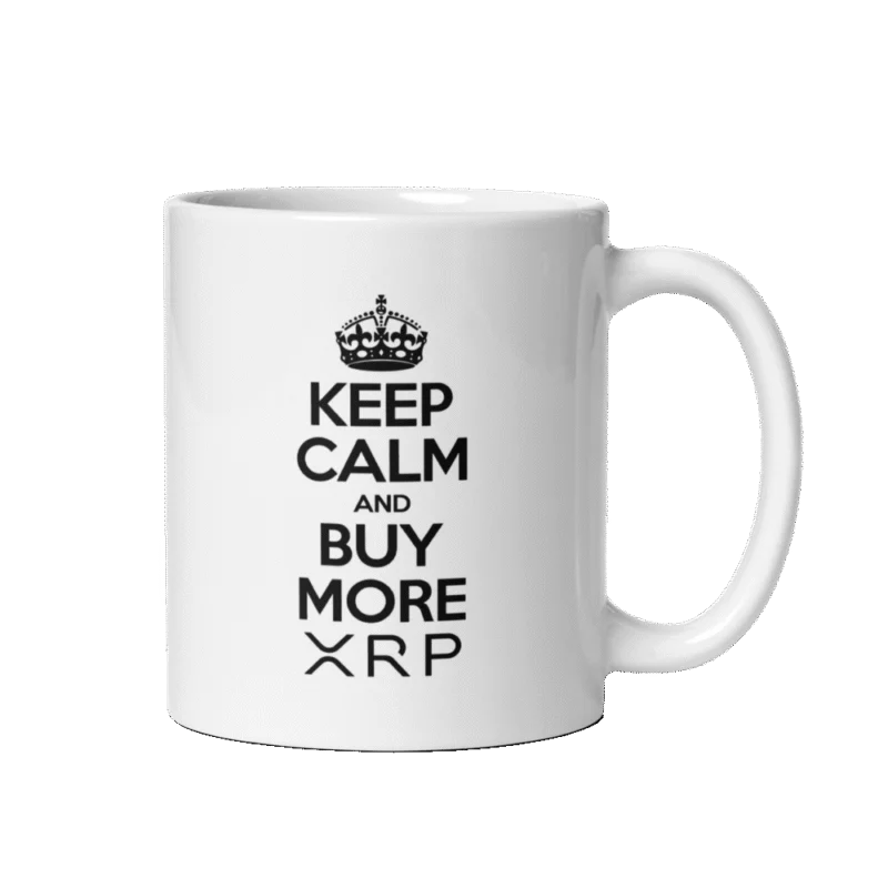 Keep Calm And Buy More XRP Mug
