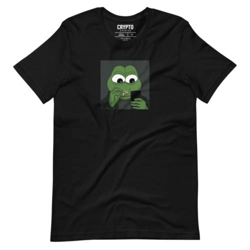 Pepe Checking Portfolio T-Shirt