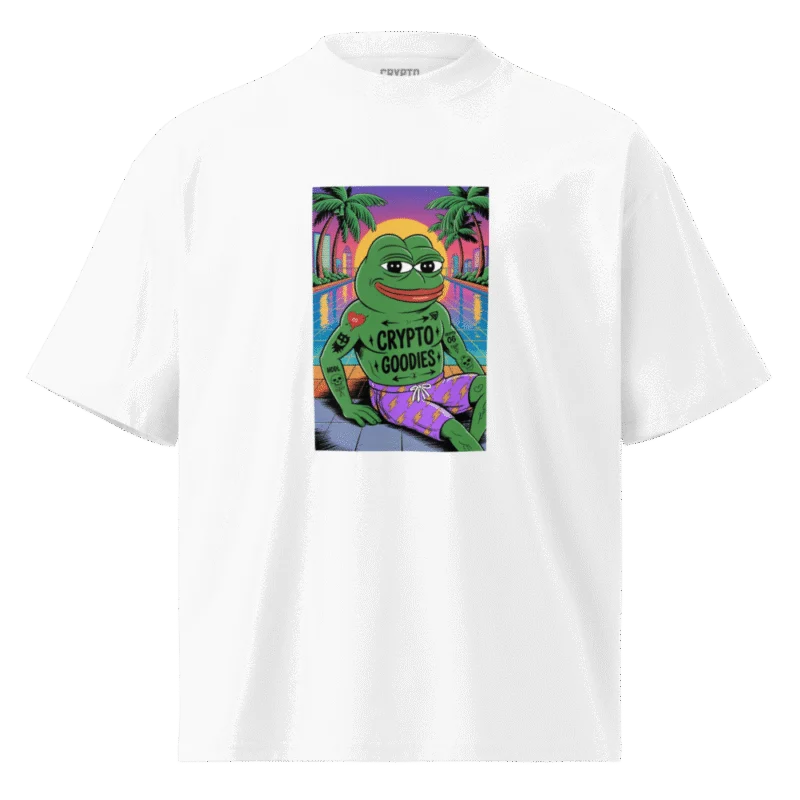 Pepe Chilling Oversized Tee