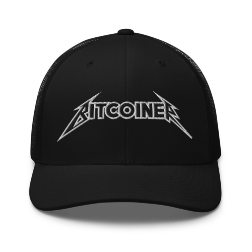 Bitcoiner Rocks Trucker Cap