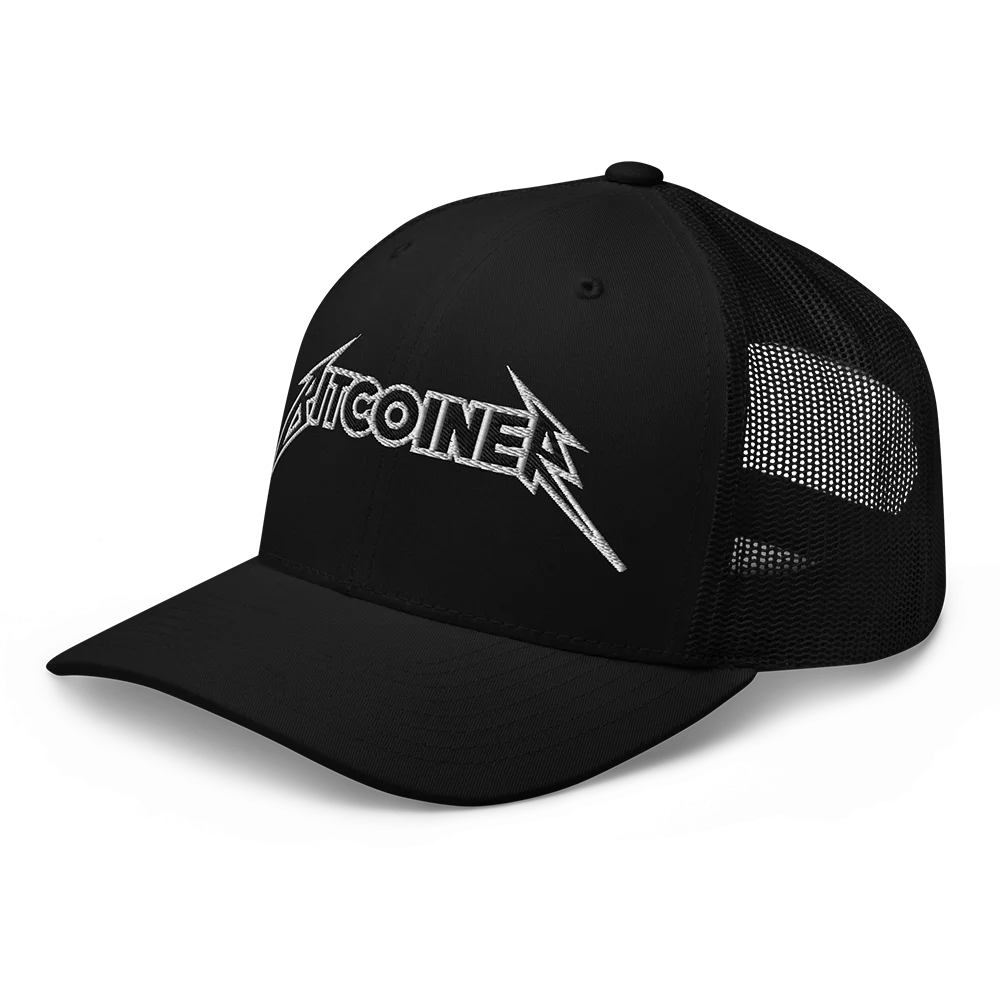 Bitcoiner Rocks Trucker Cap - Image 3