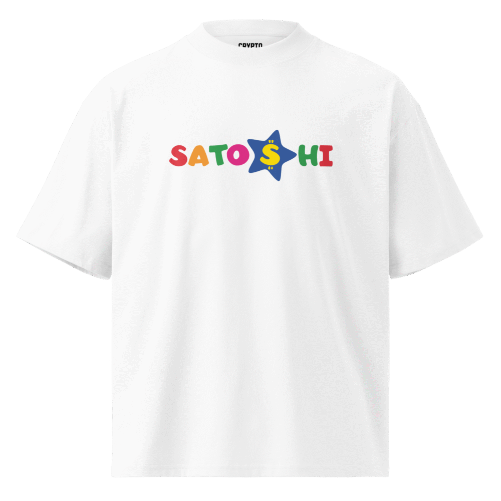 Satoshi Star Oversized Tee