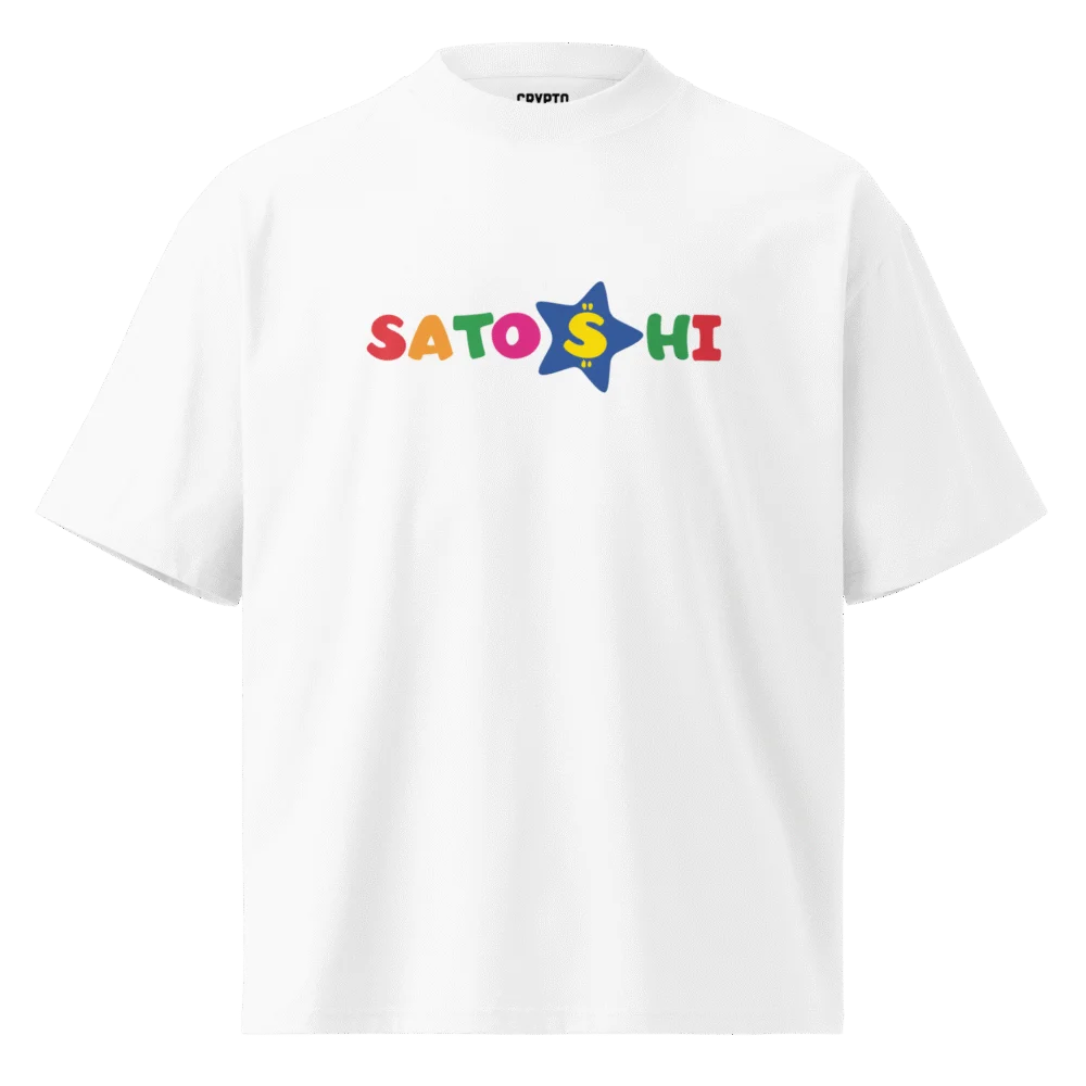 Satoshi Star Oversized Tee