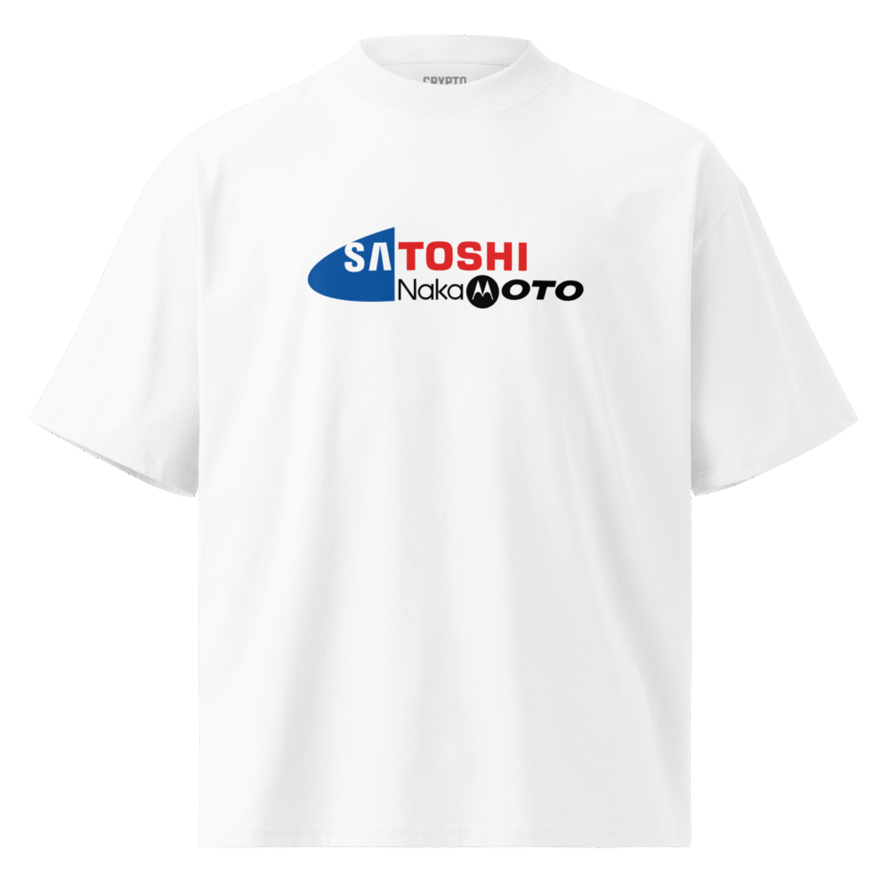 Satoshi, Who? Oversized Tee