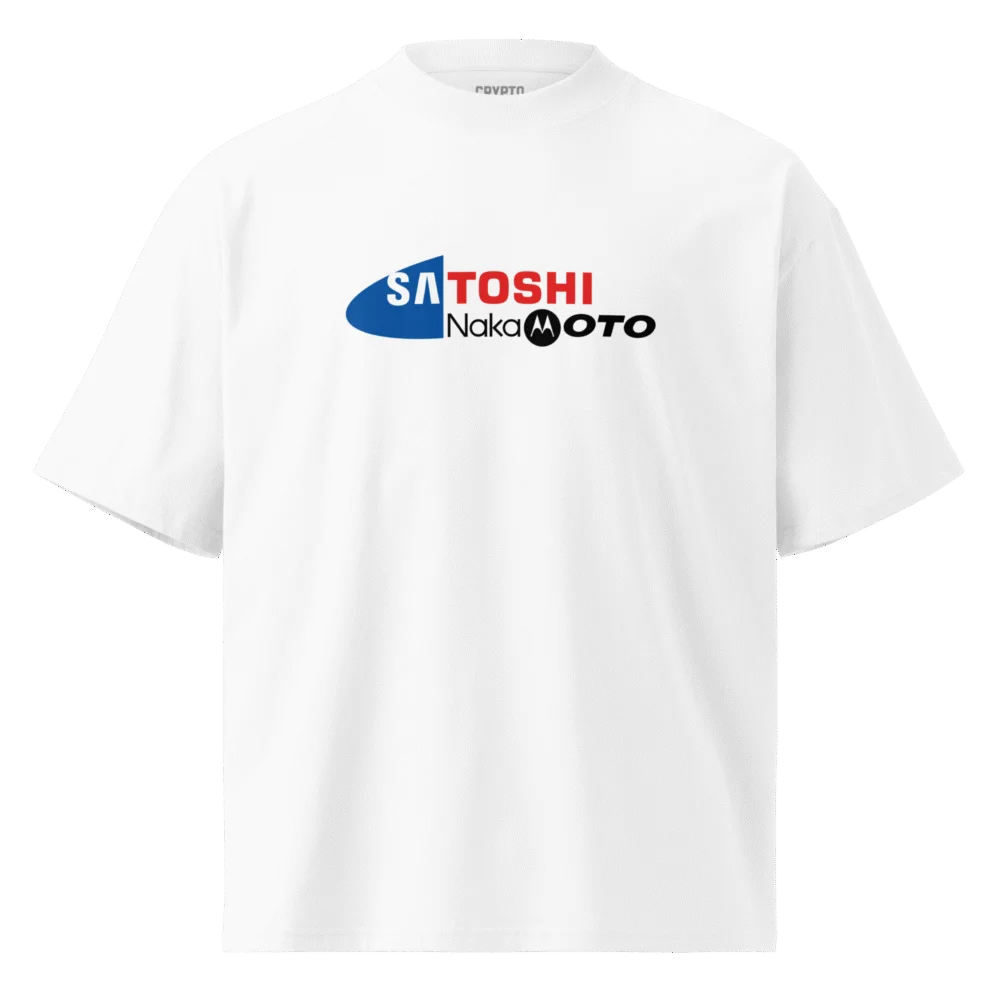 Satoshi, Who? Oversized Tee