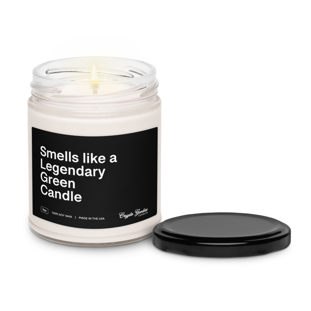 Smells Like A Legendary Green Candle - Scented Candle