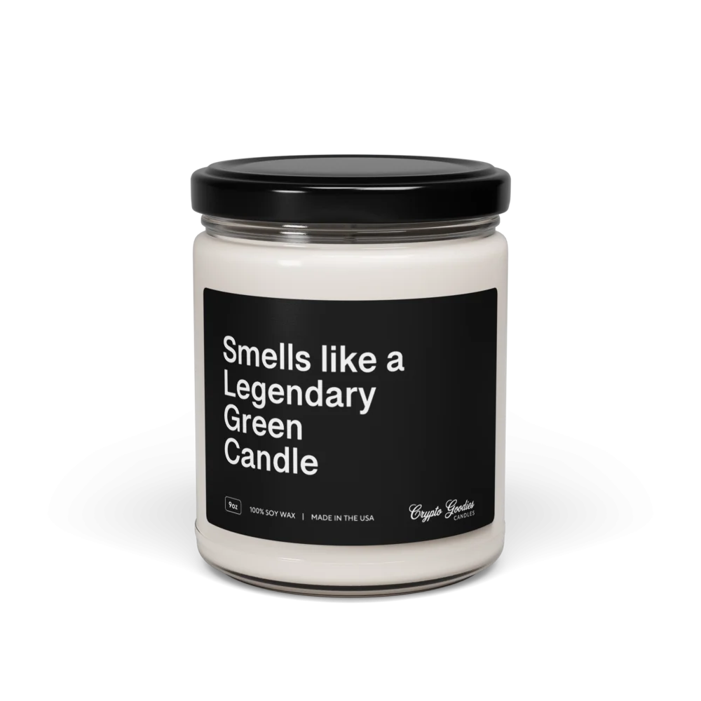 Smells Like A Legendary Green Candle – Scented Candle
