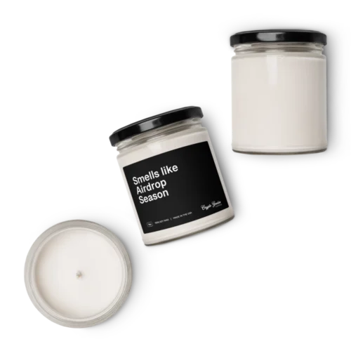 Smells Like Airdrop Season Scented Candle