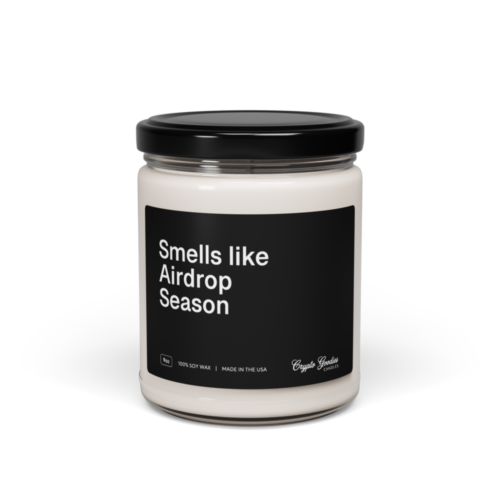 Smells Like Airdrop Season Scented Candle