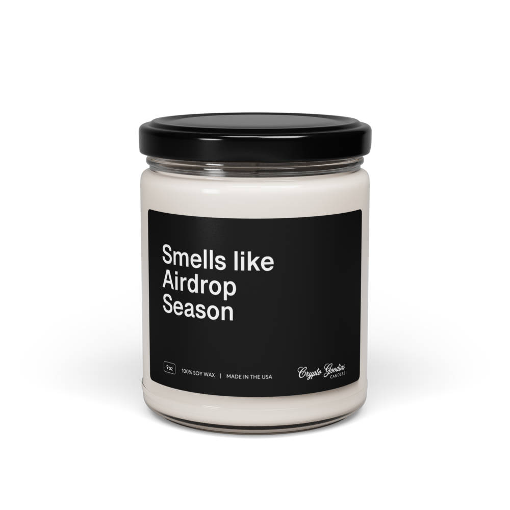 Smells Like Airdrop Season Scented Candle
