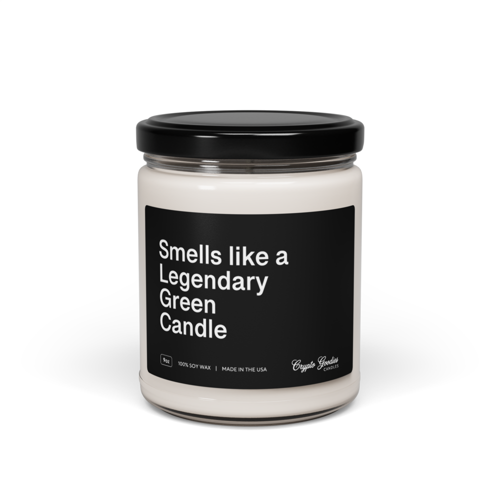 Smells Like A Legendary Green Candle - Scented Candle - Smells Like Legendary Green Candle 1