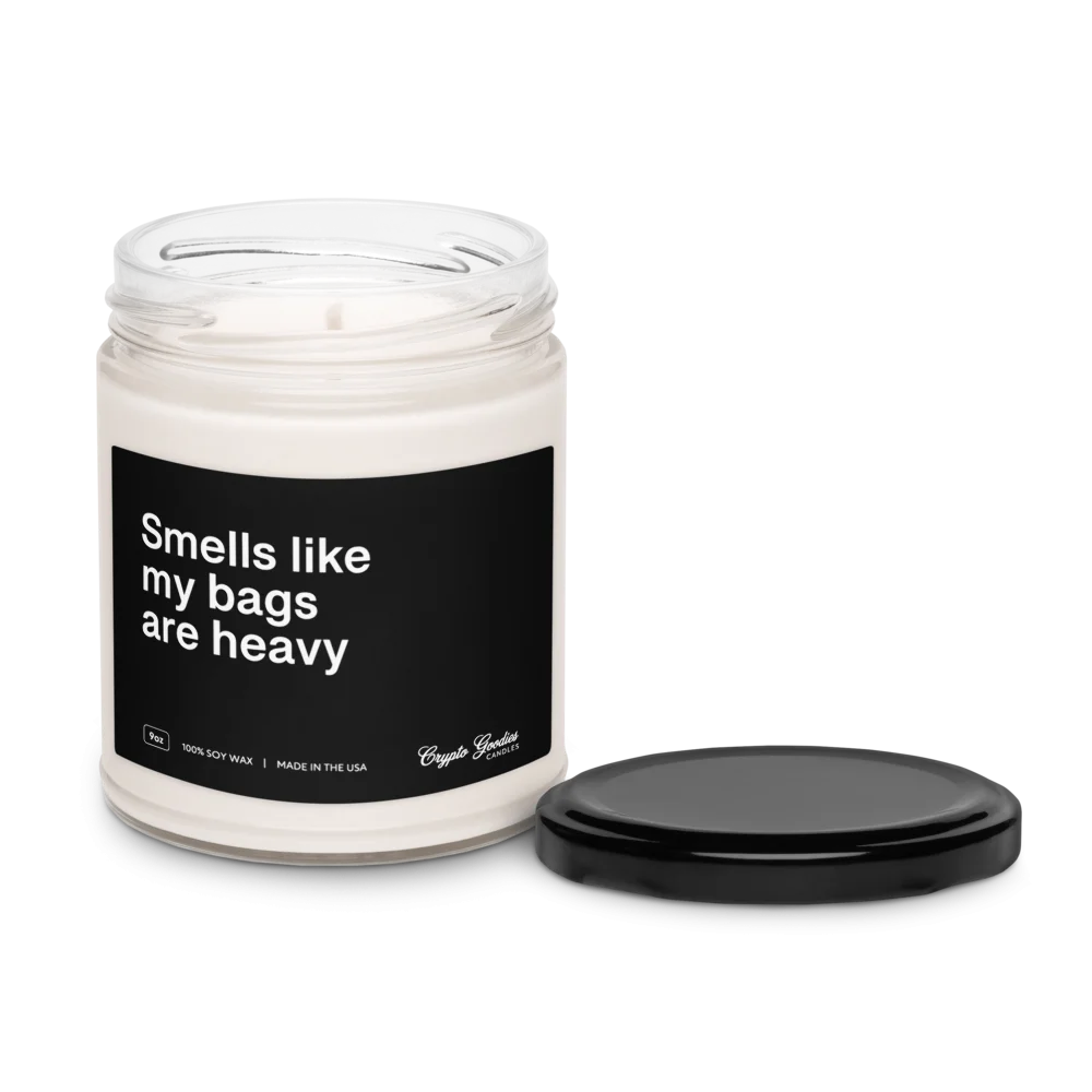Smells Like My Bags Are Heavy Scented Candle - Image 3